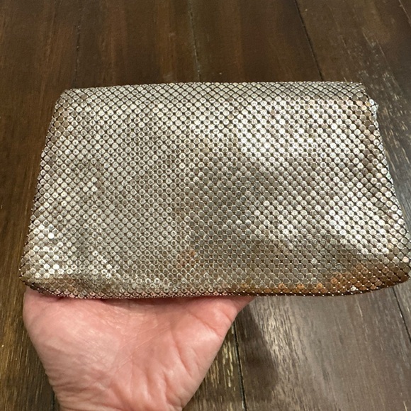 Whiting and Davis mesh rhinestone evening bag/clutch - Picture 3 of 13